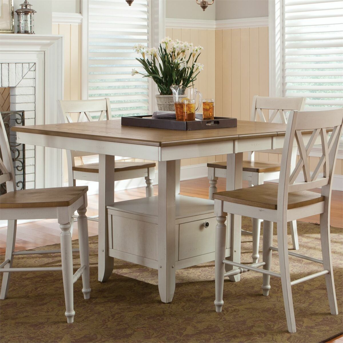 Al Fresco Gathering Table Dining Tables Liberty Furniture 44