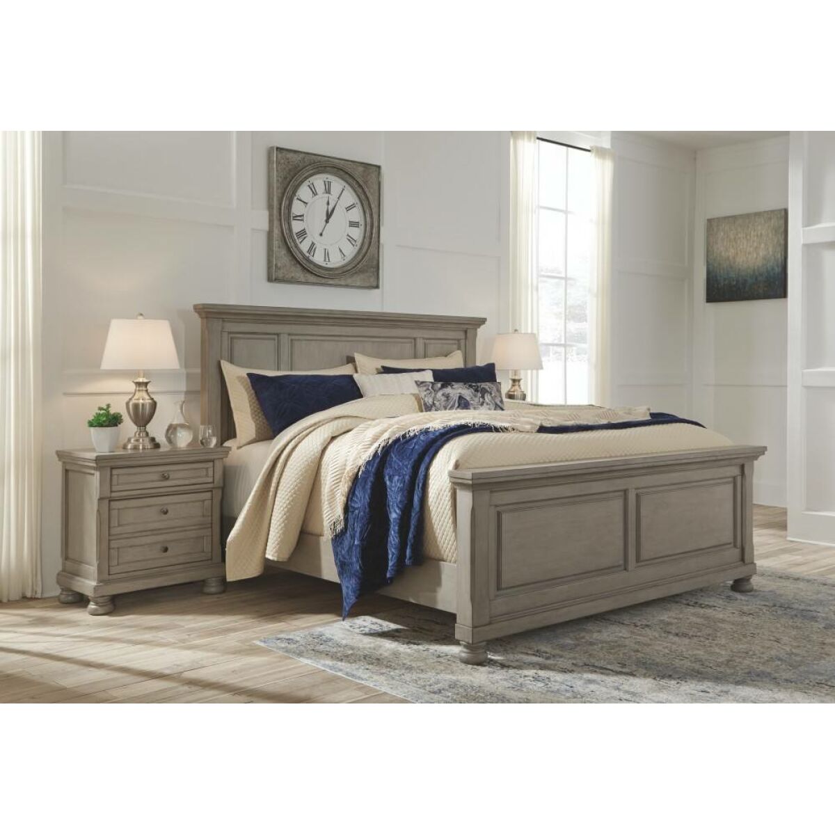 Lettner Queen Panel Bed Beds ashley furniture 43
