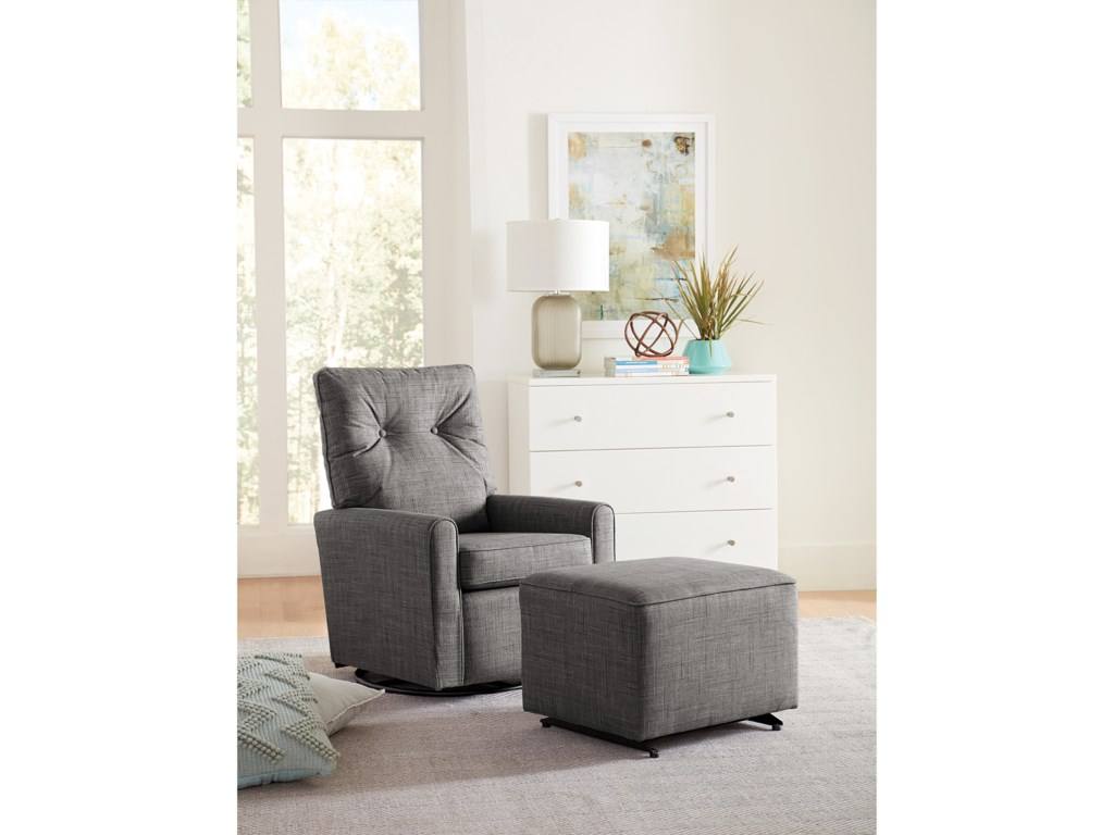 Phylicia Gliding Ottoman - Image 2