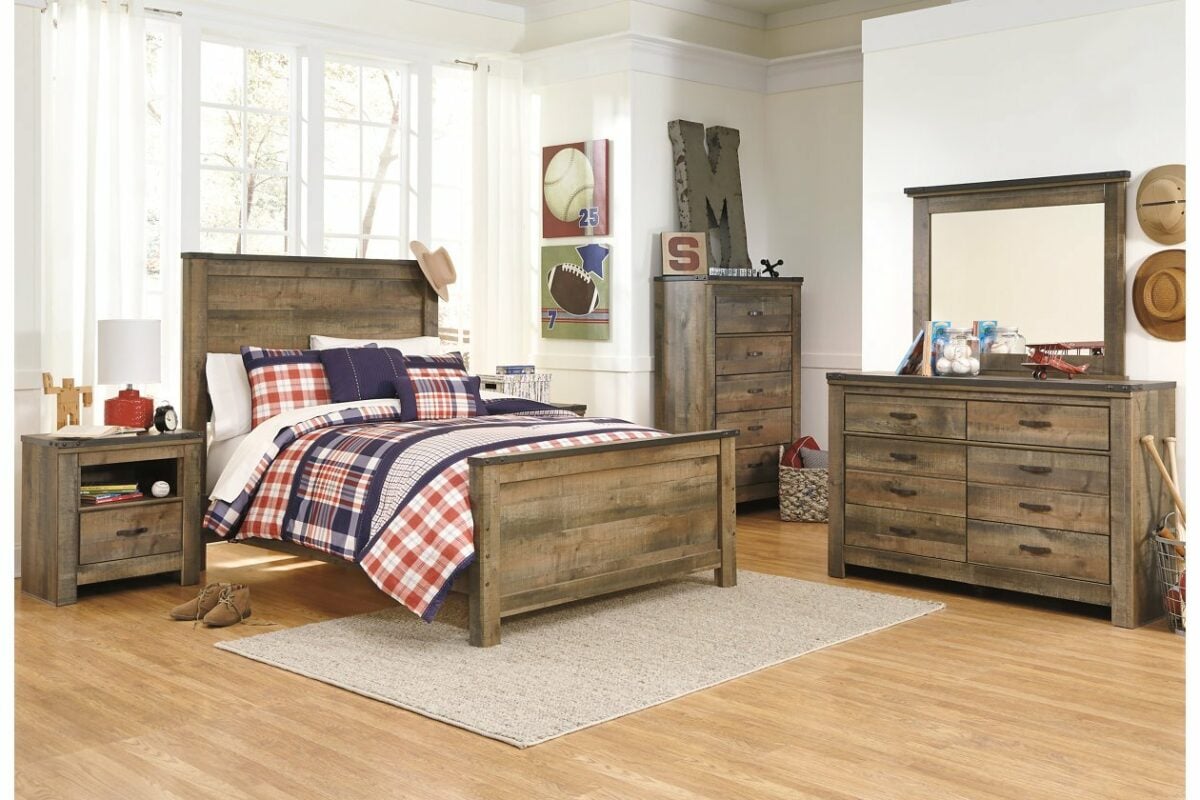 Trinell Full Panel Bed Youth Beds ashley furniture 43