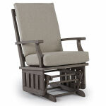 Heather Traditional Glider Rocker