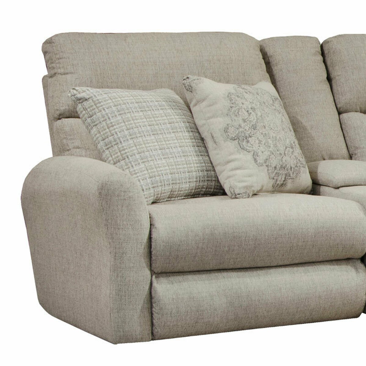 McPherson Modular Power Lay Flat Reclining Sectional (Buff) Sectionals Customizable 51